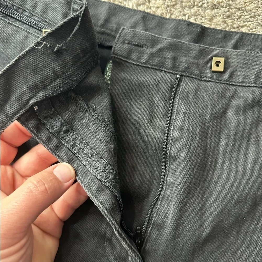 Ralph Lauren chino pant black 16W plus sz high rise straight leg utility earthy - Picture 10 of 10